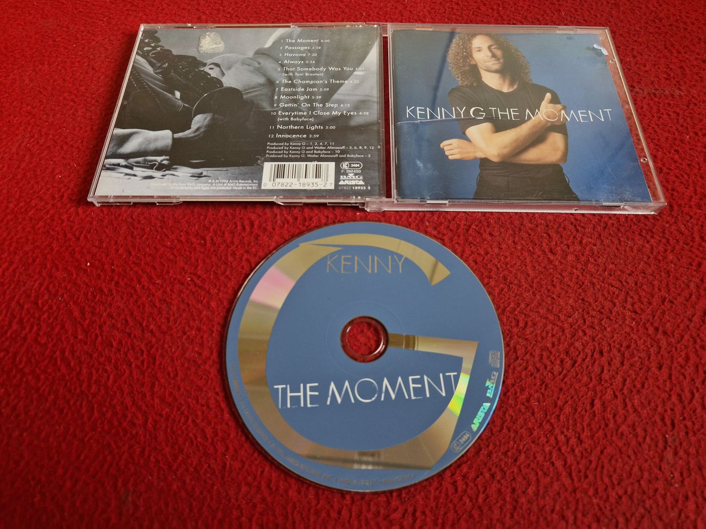 KENNY G THE MOMENT CD