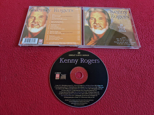 KENNY ROGERS 20 GREAT LOVE SONGS CD