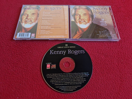 KENNY ROGERS 20 GREAT LOVE SONGS CD
