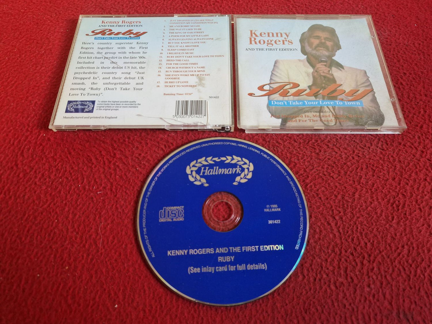 KENNY ROGERS AND THE FIRST EDITION RUBY CD
