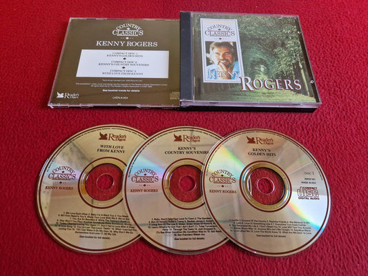 KENNY ROGERS COUNTRY CLASSICS CD BOX