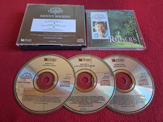 KENNY ROGERS COUNTRY CLASSICS CD BOX