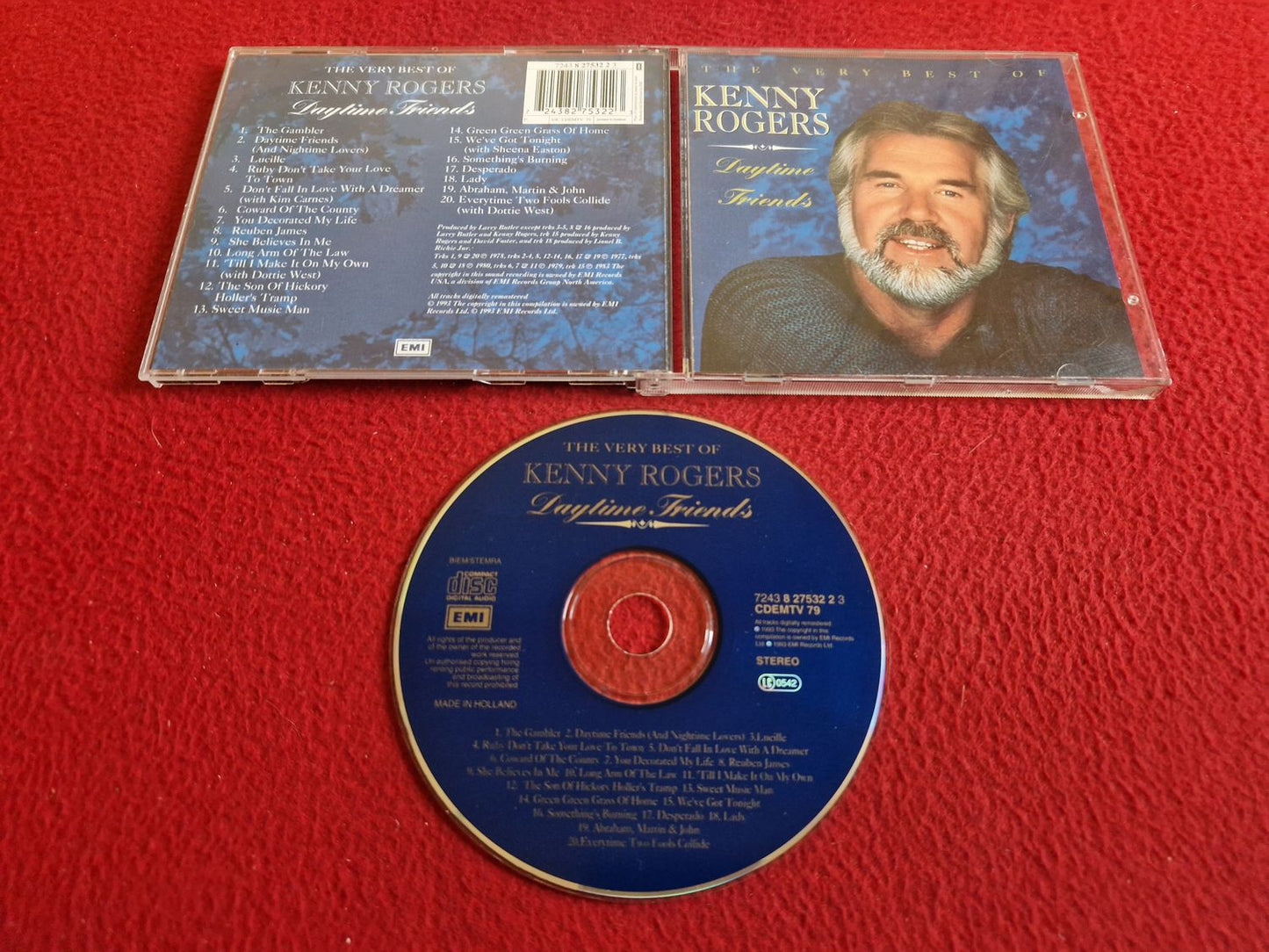 KENNY ROGERS DAYTIME FRIENDS THE VERY BEST OF CD