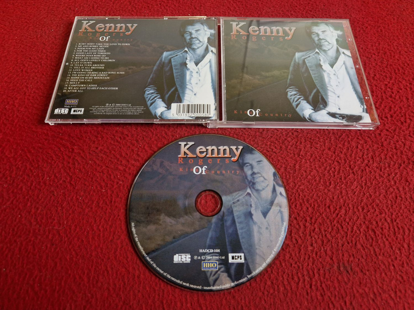 KENNY ROGERS KING OF COUNTRY CD