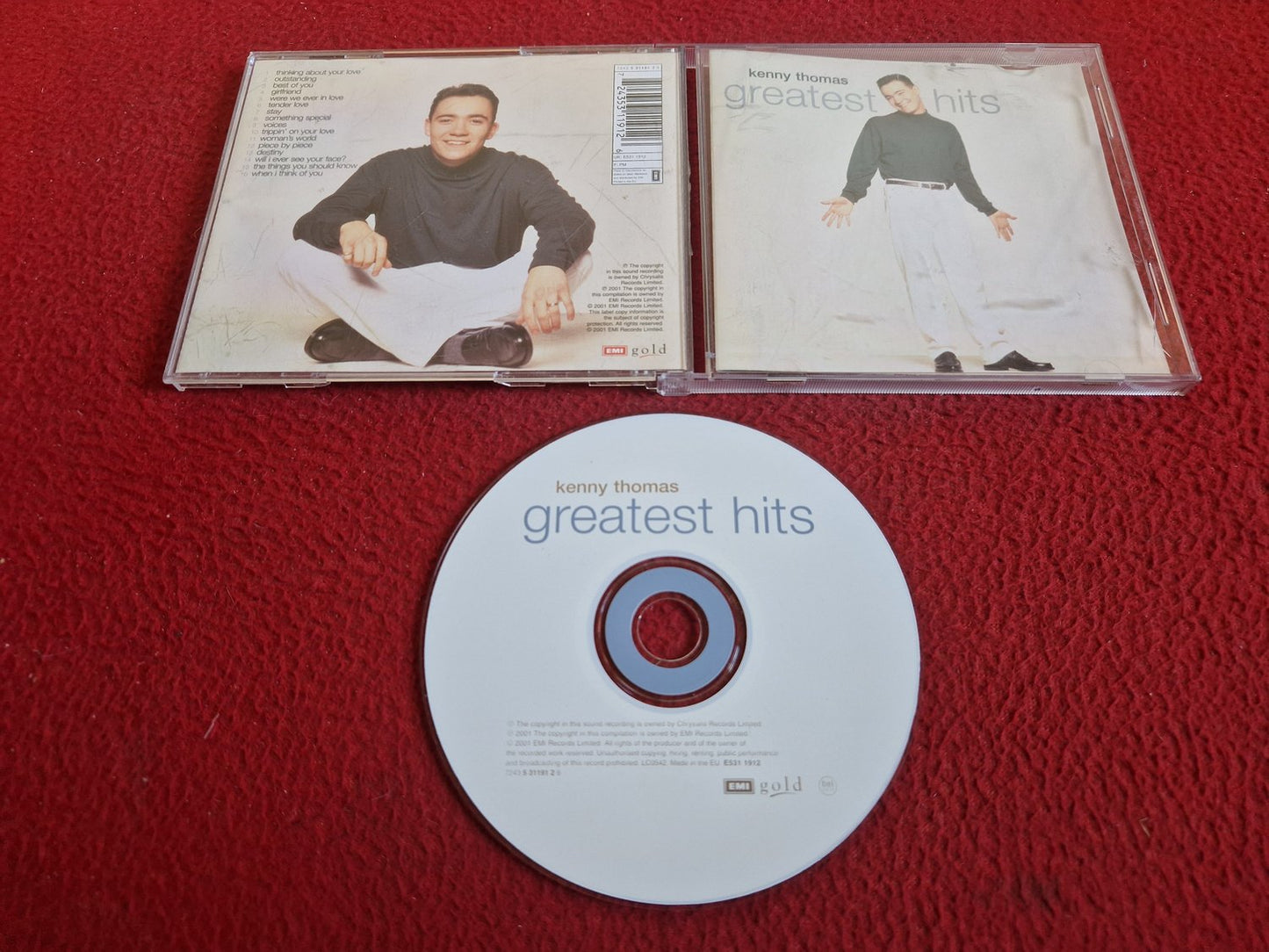KENNY THOMAS GREATEST HITS CD