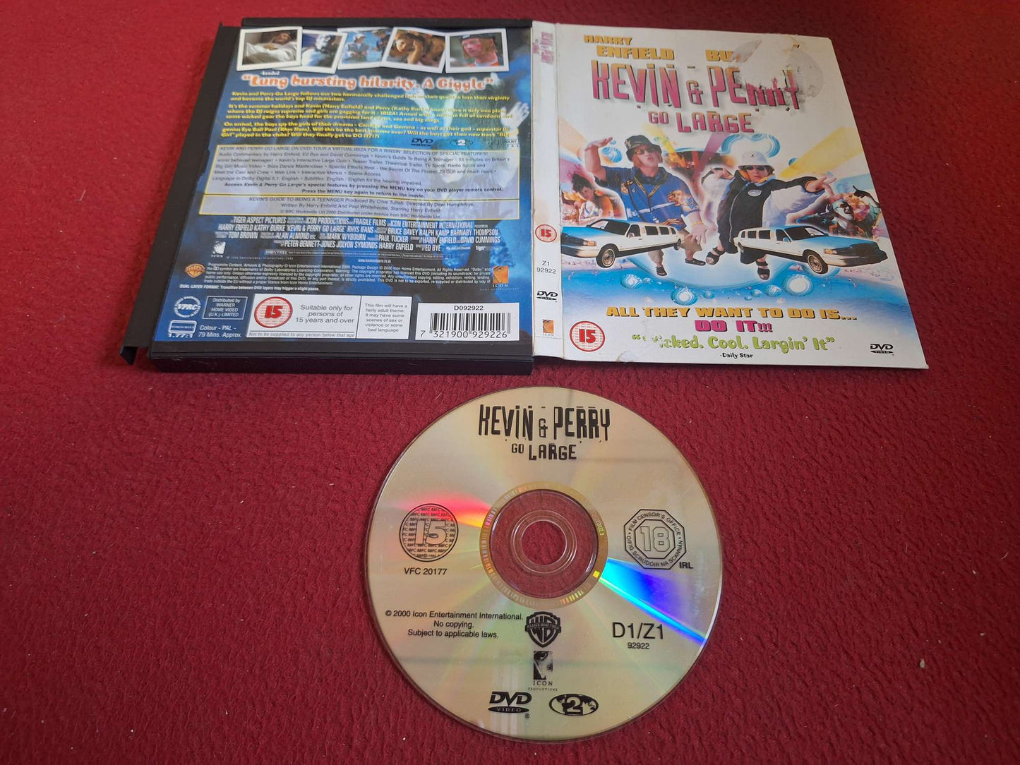 KEVIN & PERRY GO LARGE [ SNAPCASE ] DVD