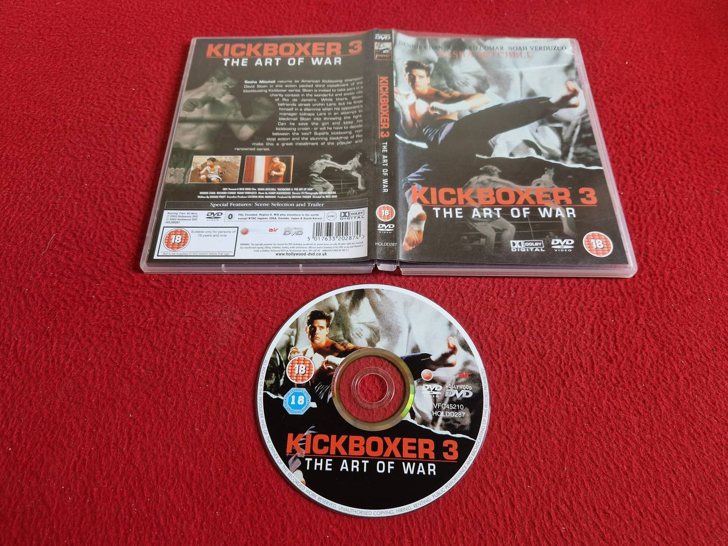 KICKBOXER 3 THE ART OF WAR DVD