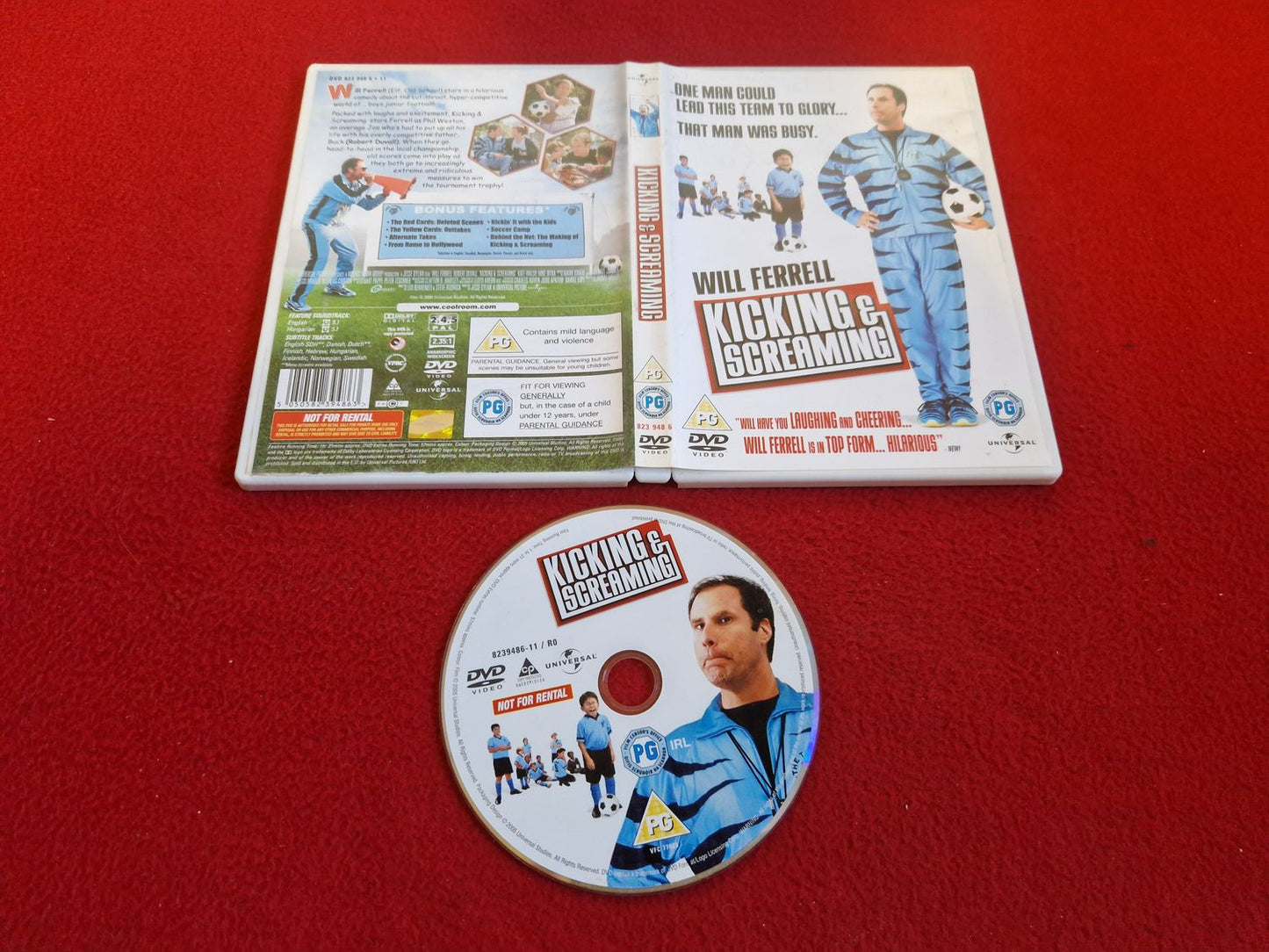 KICKING & SCREAMING DVD