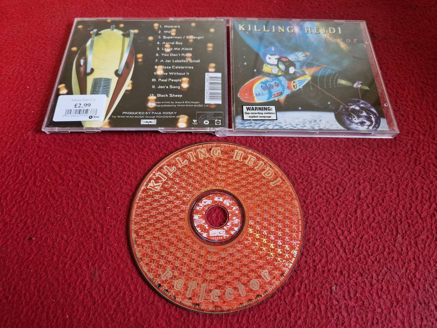 KILLING HEIDI REFLECTOR CD