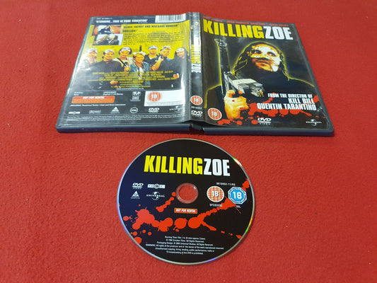 KILLING ZOE till DVD