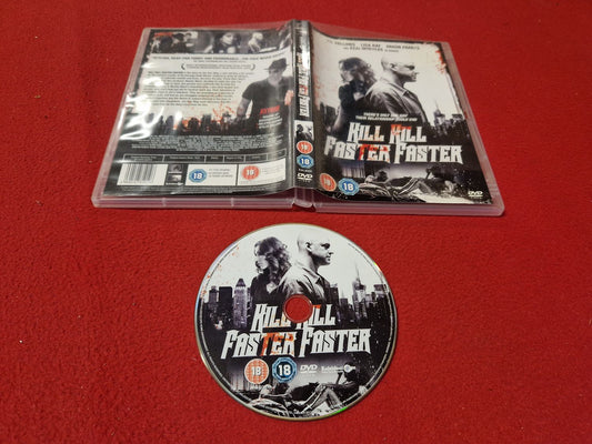 KILL KILL FASTER FASTER till DVD