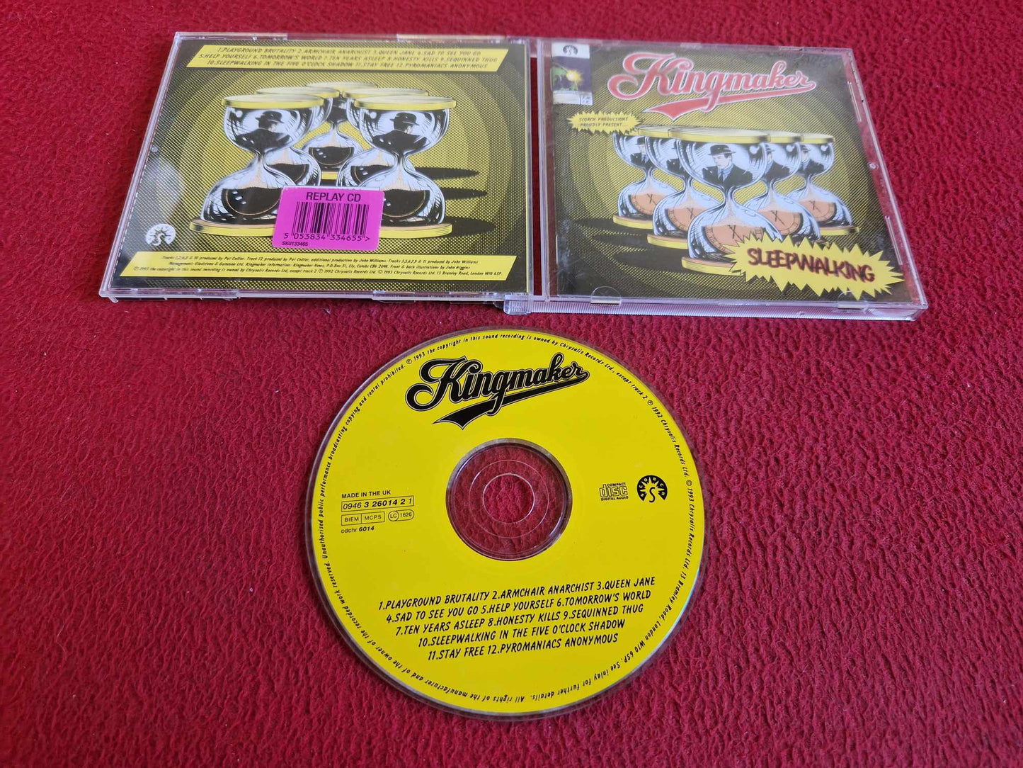 KINGMAKER SLEEPWALKING CD