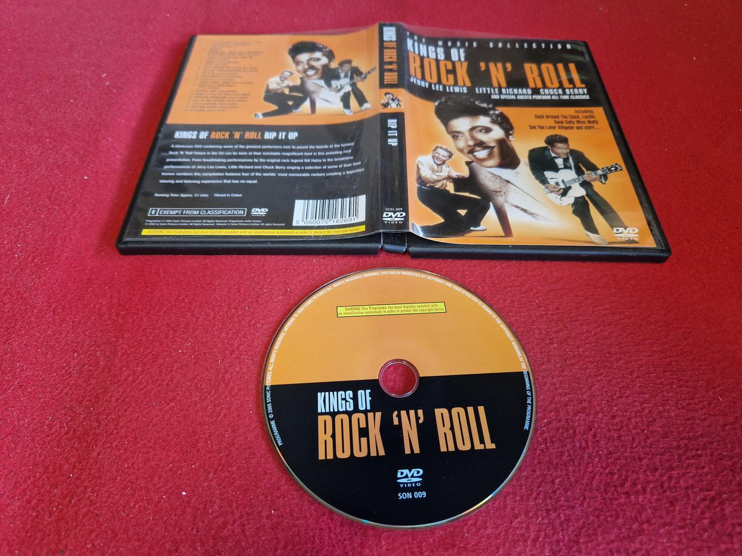 KINGS OF ROCK N ROLL RIP IT UP [ JERRY LEE LEWIS LITTLE RICHARD CHUCK BERRY] DVD