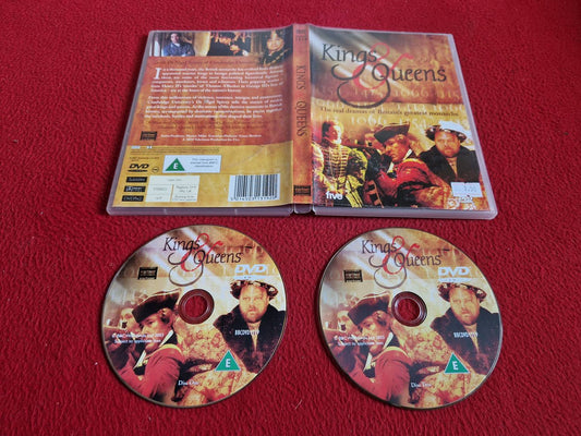 KINGS & QUEENS - THE REAL DRAMAS OF BRITAIN'S GREATEST MONARCHS DVD
