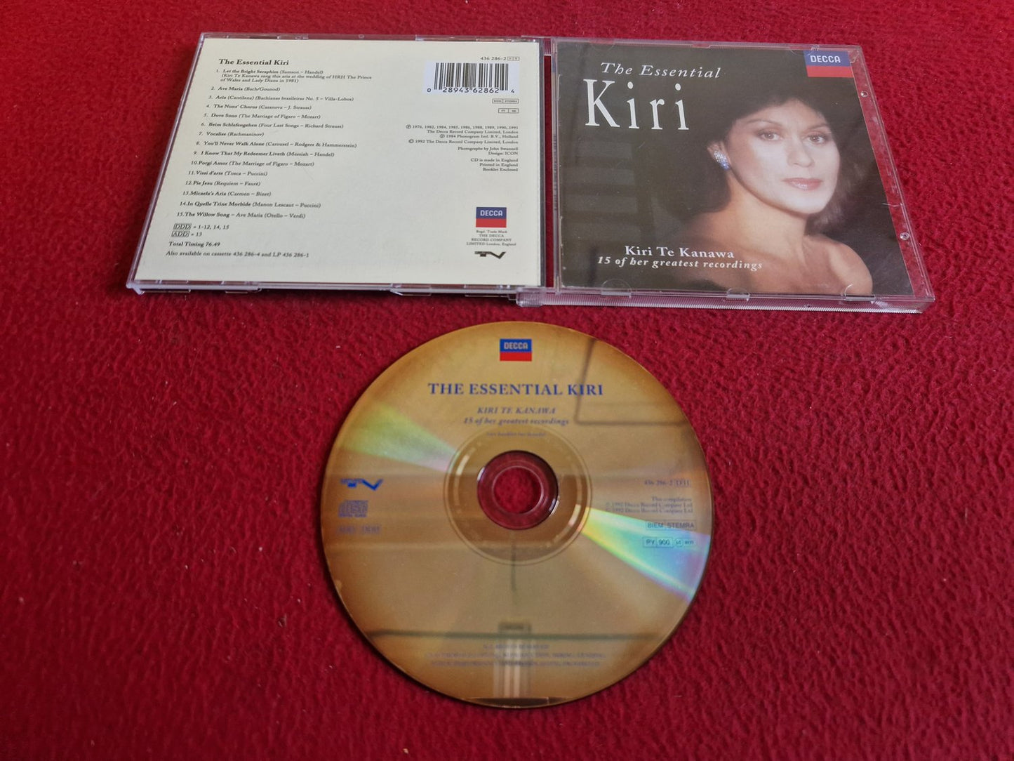 KIRI THE ESSENTIAL KIRI CD