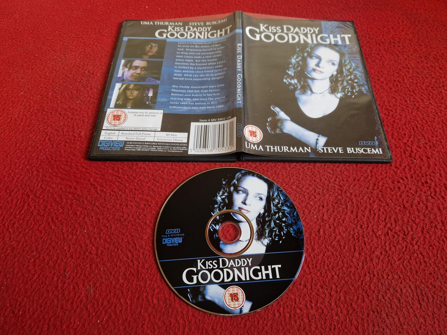 KISS DADDY GOODNIGHT DVD