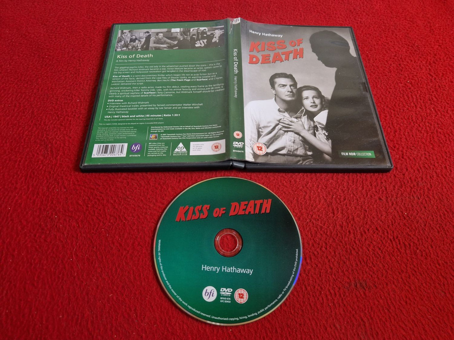 KISS OF DEATH DVD