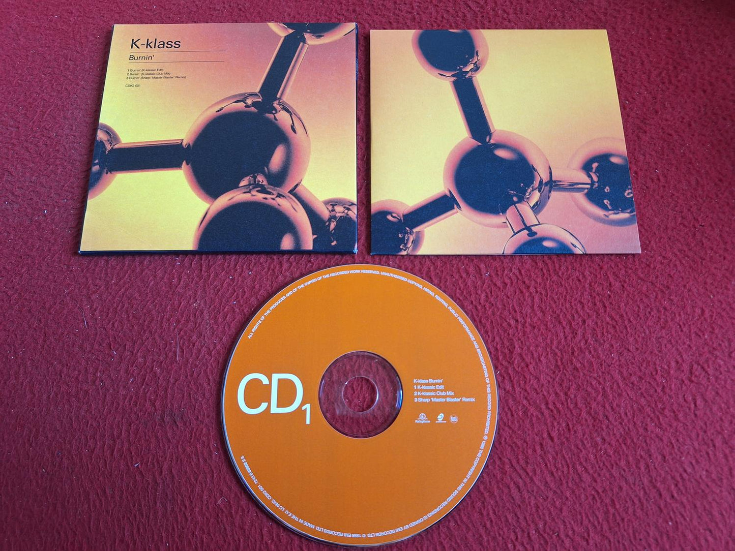 K-KLASS BURNIN' CD