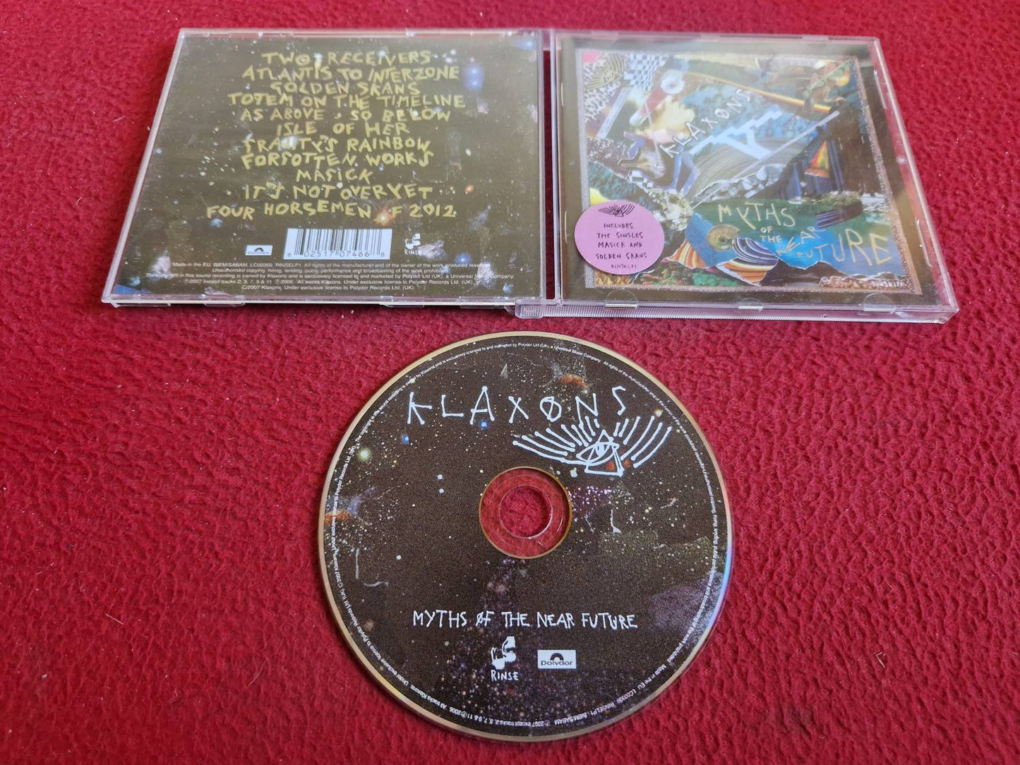 KLAXONS MYTHS OF THE NEAR FUTURE CD