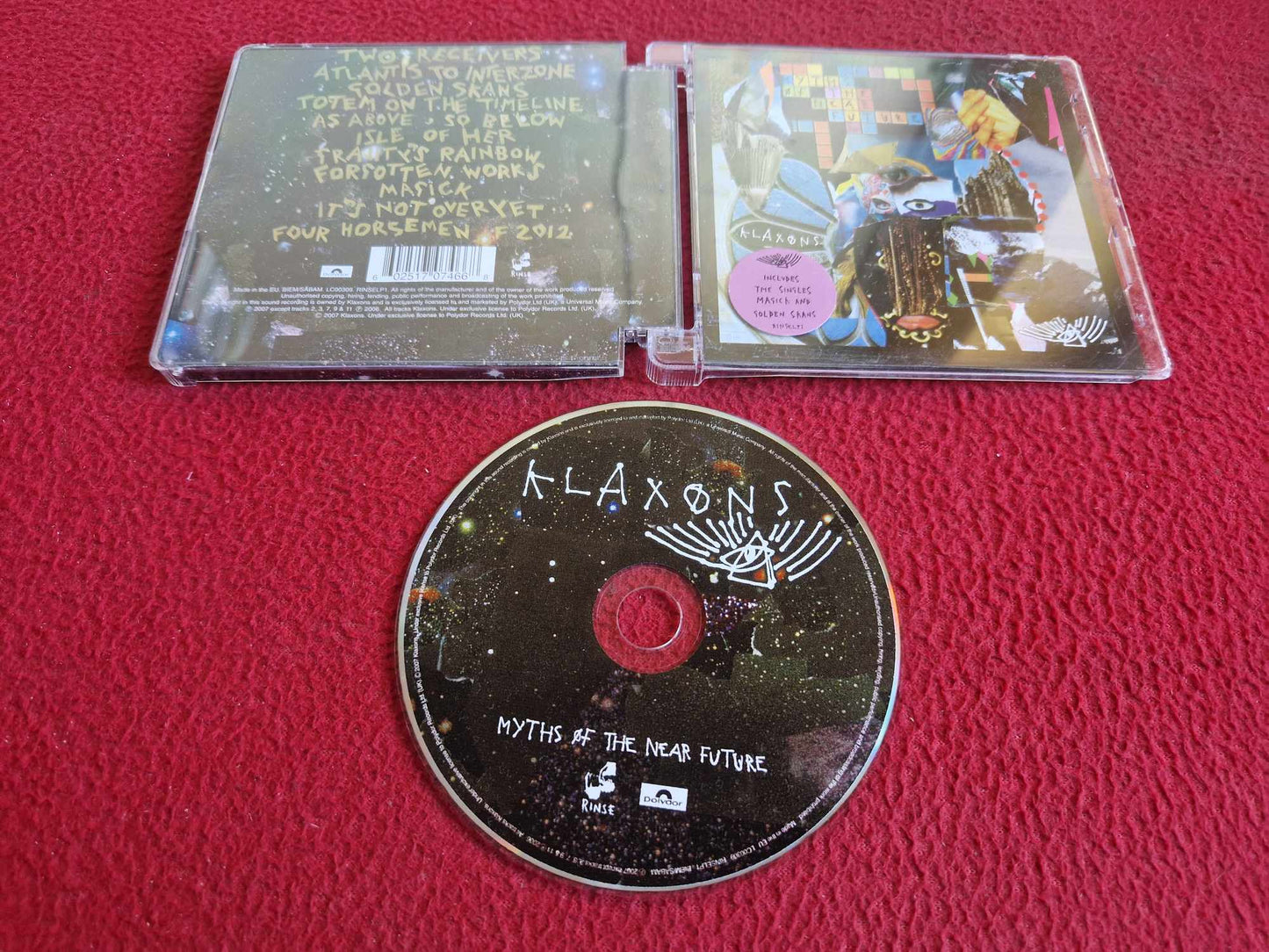 KLAXONS MYTHS OF THE NEAR FUTURE CD