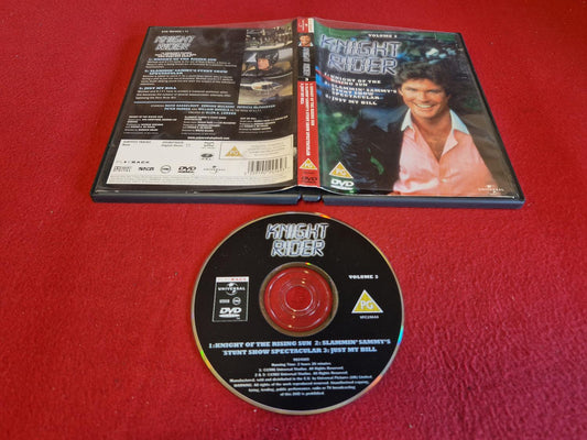 KNIGHT RIDER 3 KNIGHT OF THE RISING SUN mfl till DVD