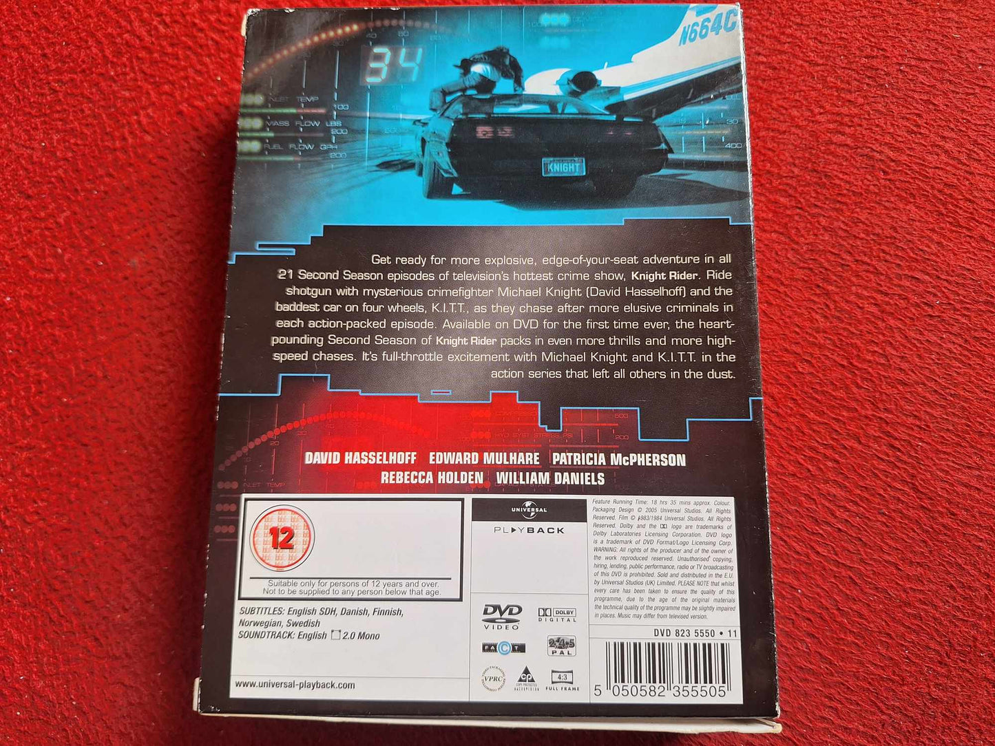 KNIGHT RIDER SEASON 2 [ SVENSK TEXT ] BOX DVD