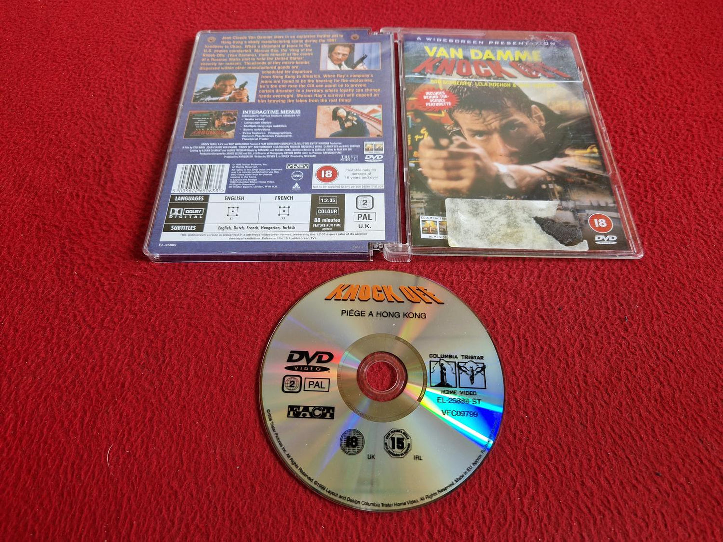 KNOCK OFF [ VAN DAMME ] DVD