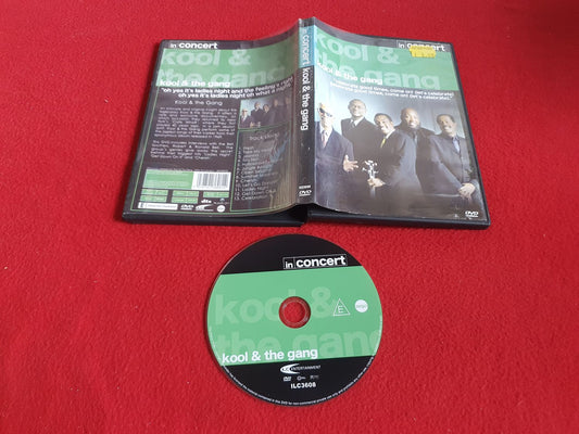 KOOL & THE GANG IN CONCERT till DVD