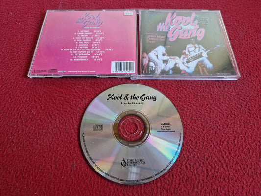 KOOL & THE GANG LIVE IN CONCERT CD
