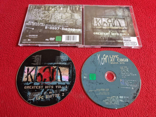 KORN GREATEST HITS VOL. 1 CD / DVD