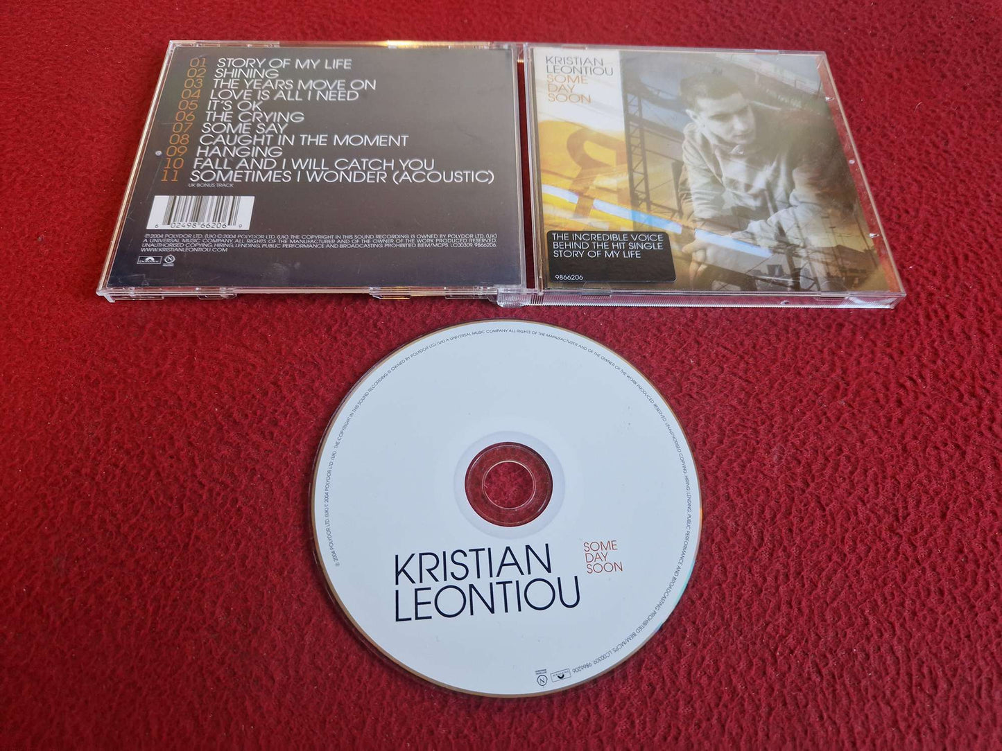 KRISTIAN LEONTIOU SOME DAY SOON CD