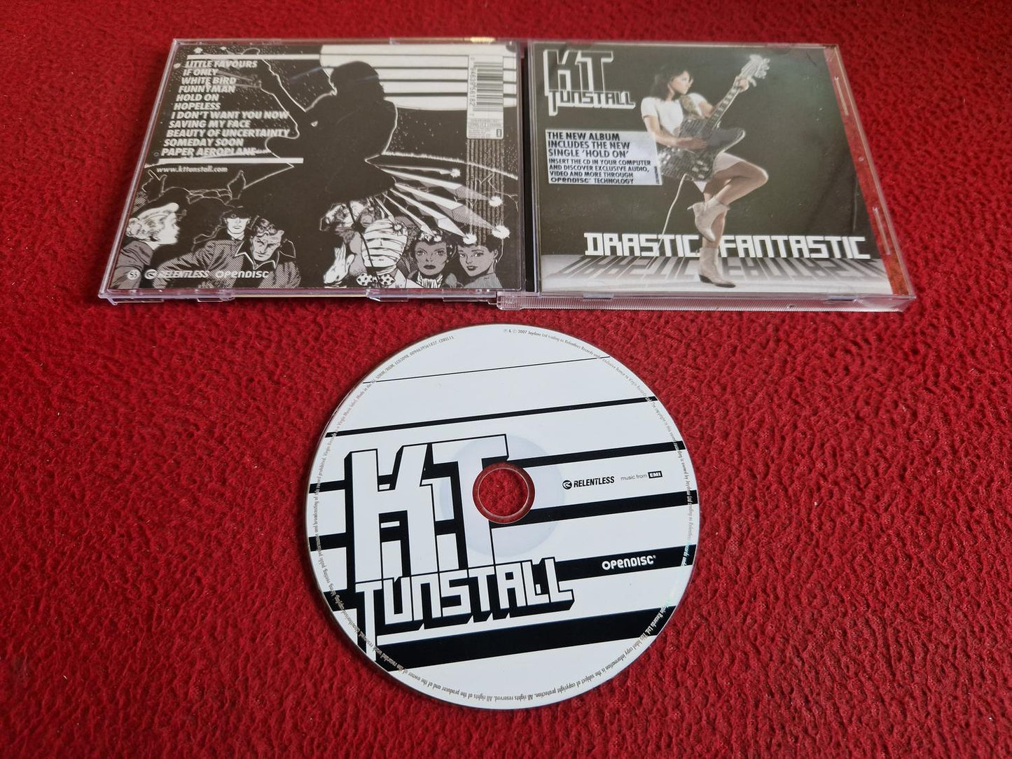 KT TUNSTALL DRASTIC FANTASTIC CD