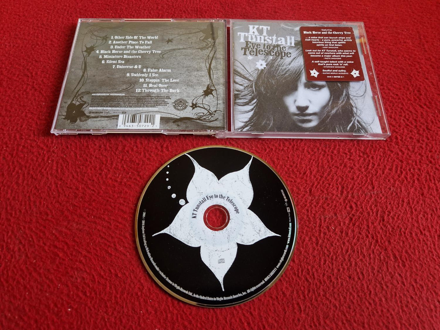 KT TUNSTALL EYE TO THE TELESCOPE CD