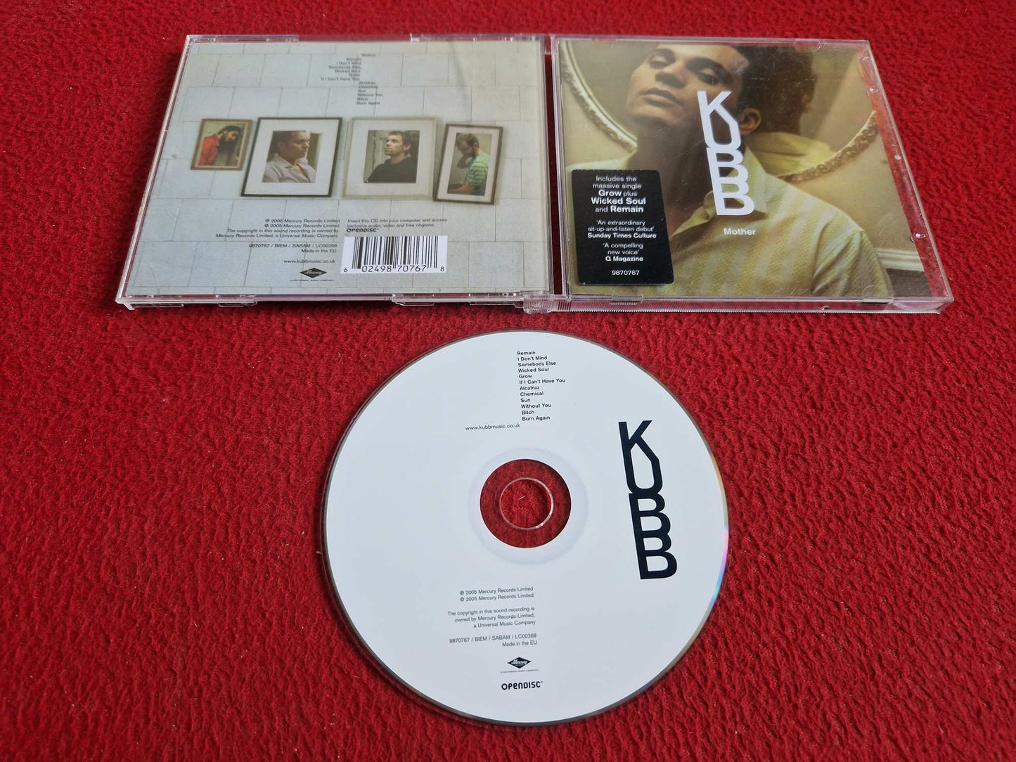 KUBB MOTHER CD