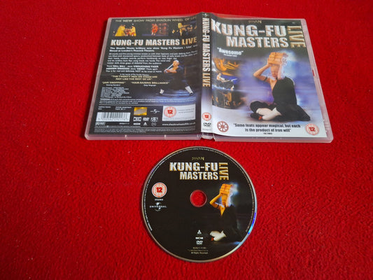 KUNG-FU MASTERS LIVE DVD