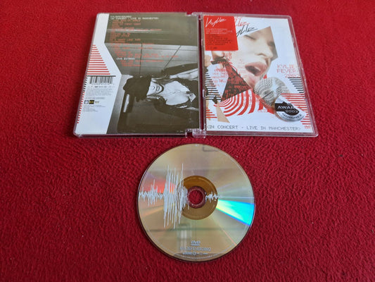 KYLIE MINOGUE FEVER 2002 LIVE IN CONCERT LIVE IN MANCHESTER DVD