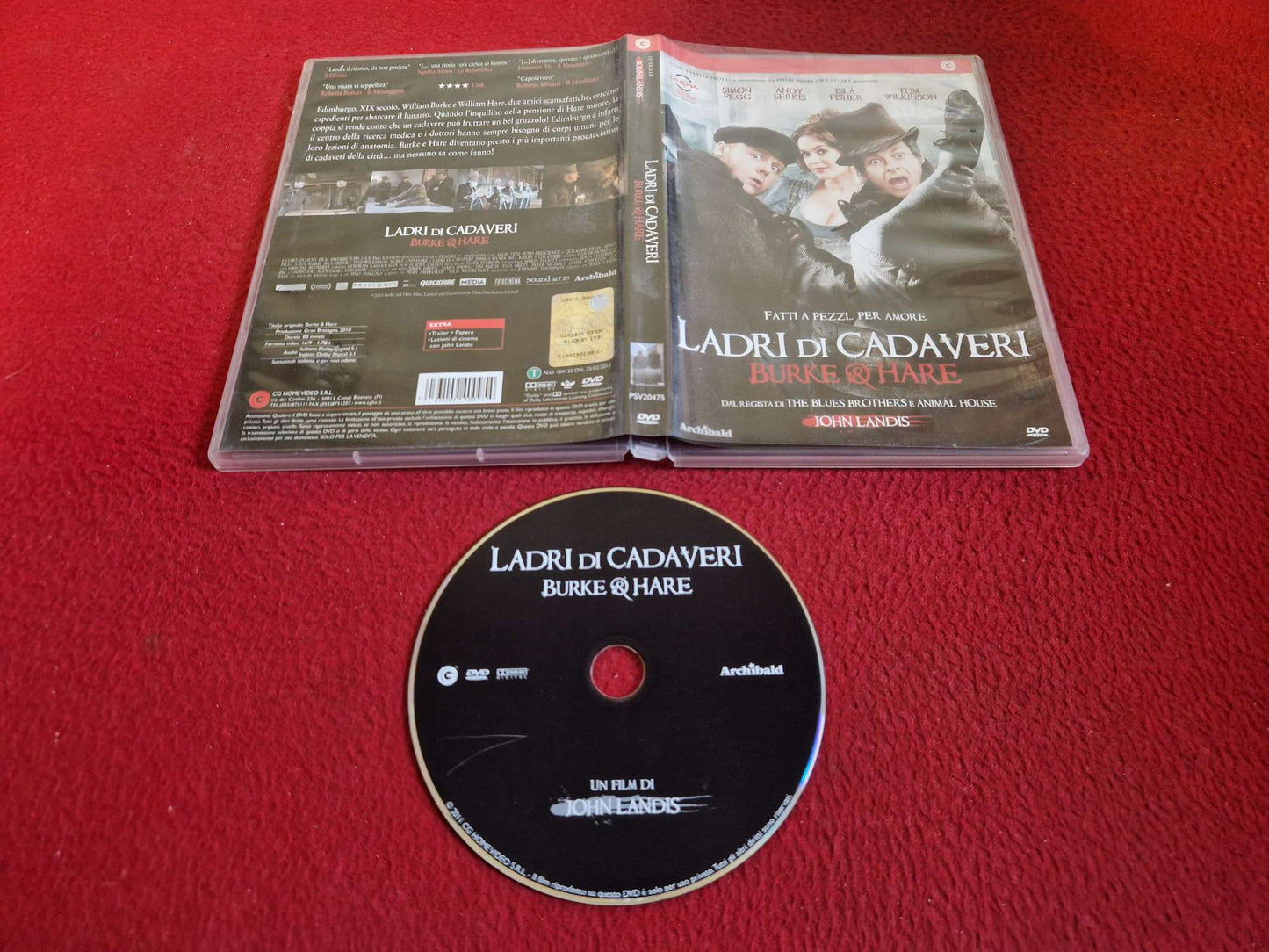 LADRI DI DADAVERI BURKE & HARE [ENGELSKT TAL ITALIENSK TEXT] DVD