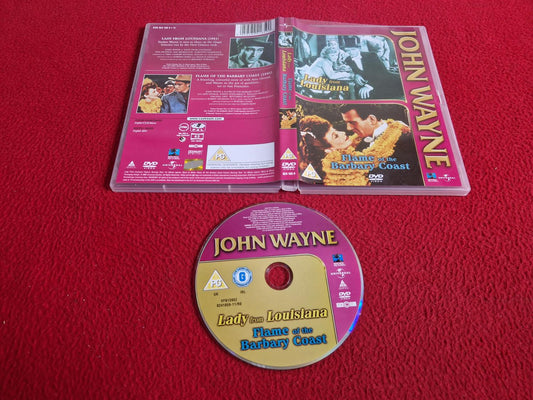 LADY FROM LOUISIANA / FLAME OF THE BARBARY COAST DVD