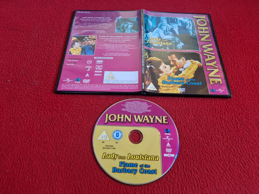 LADY FROM LOUISIANA / FLAME OVER THE BARBARY COAST [ JOHN WAYNE ] DVD