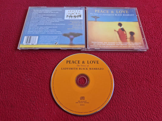 LADYSMITH BLACK MAMBAZO PEACE & LOVE THE VOICES OF CD