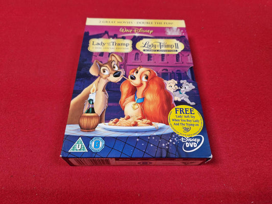 LADY & THE TRAMP 1 & 2 BOX till DVD