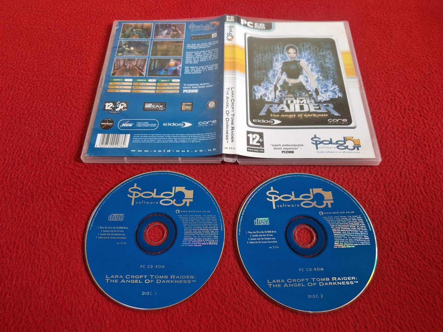 LARA CROFT TOMB RAIDER THE ANGEL OF DARKNESS till PC