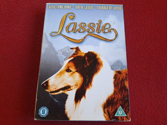 LASSIE COME HOME/SON OF LASSIE/COURAGE OF LASSIE [ SVENSK TEXT ] BOX DVD