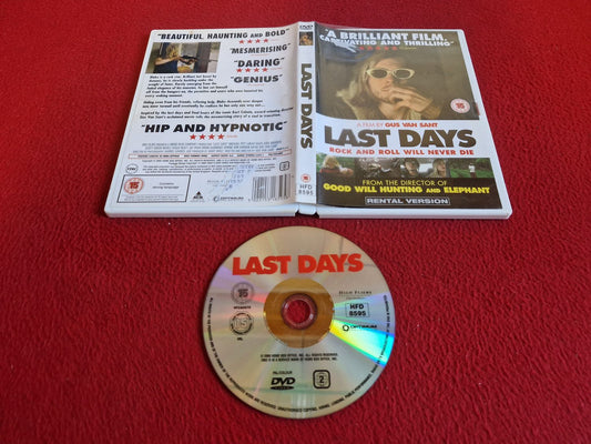 LAST DAYS DVD