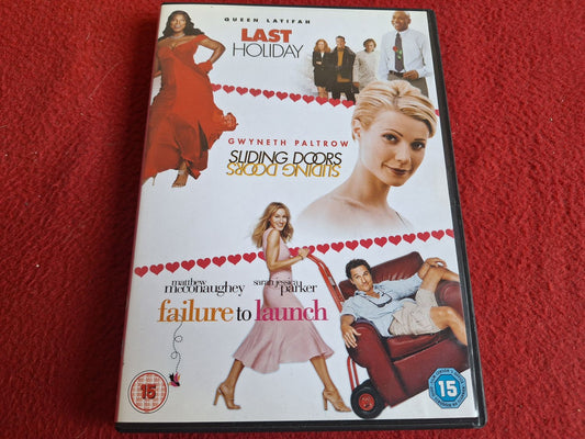 LAST HOLIDAY / SLIDING DOORS / FAILURE TO LAUNCH BOX DVD