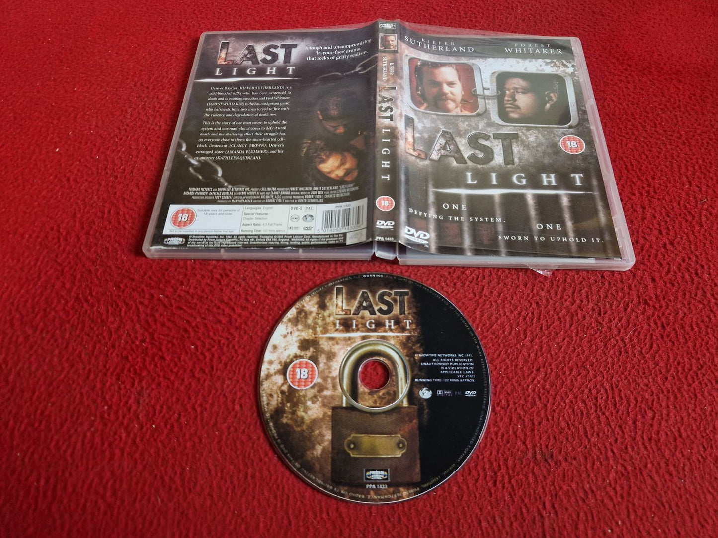 LAST LIGHT DVD