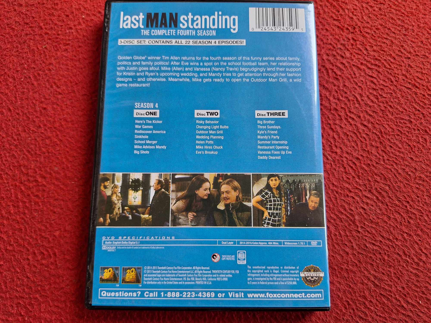 LAST MAN STANDING SERIES 4 [ ALL / NTSC ] BOX DVD