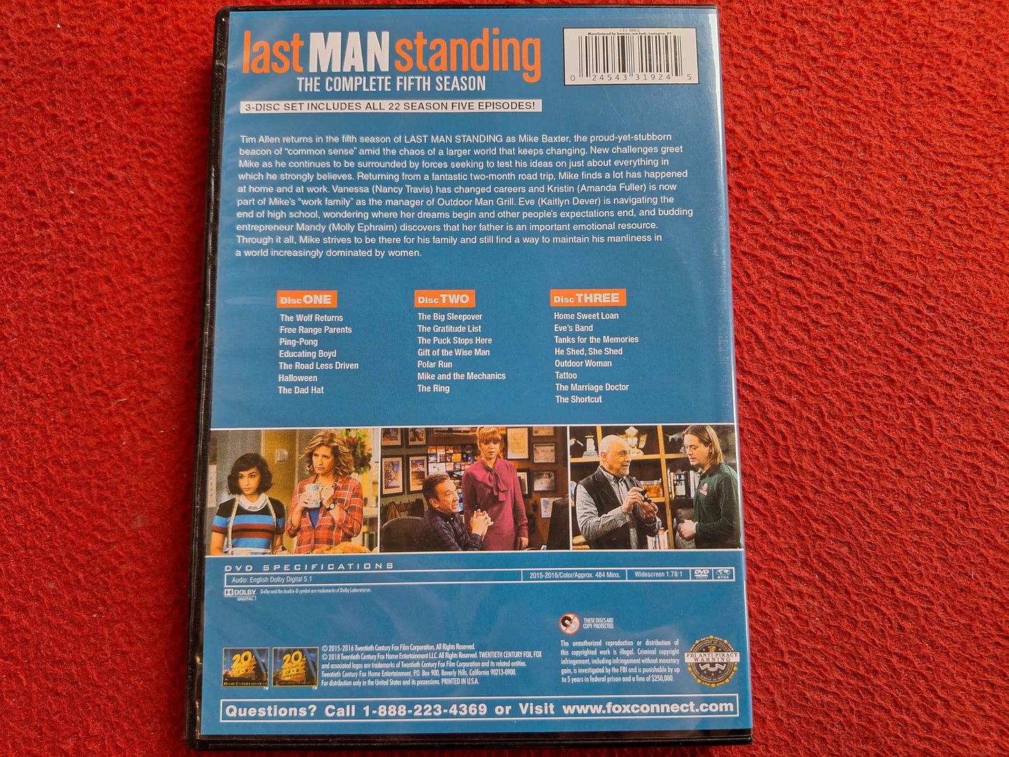 LAST MAN STANDING SERIES 5 [ REGION 1 NTSC ] BOX DVD