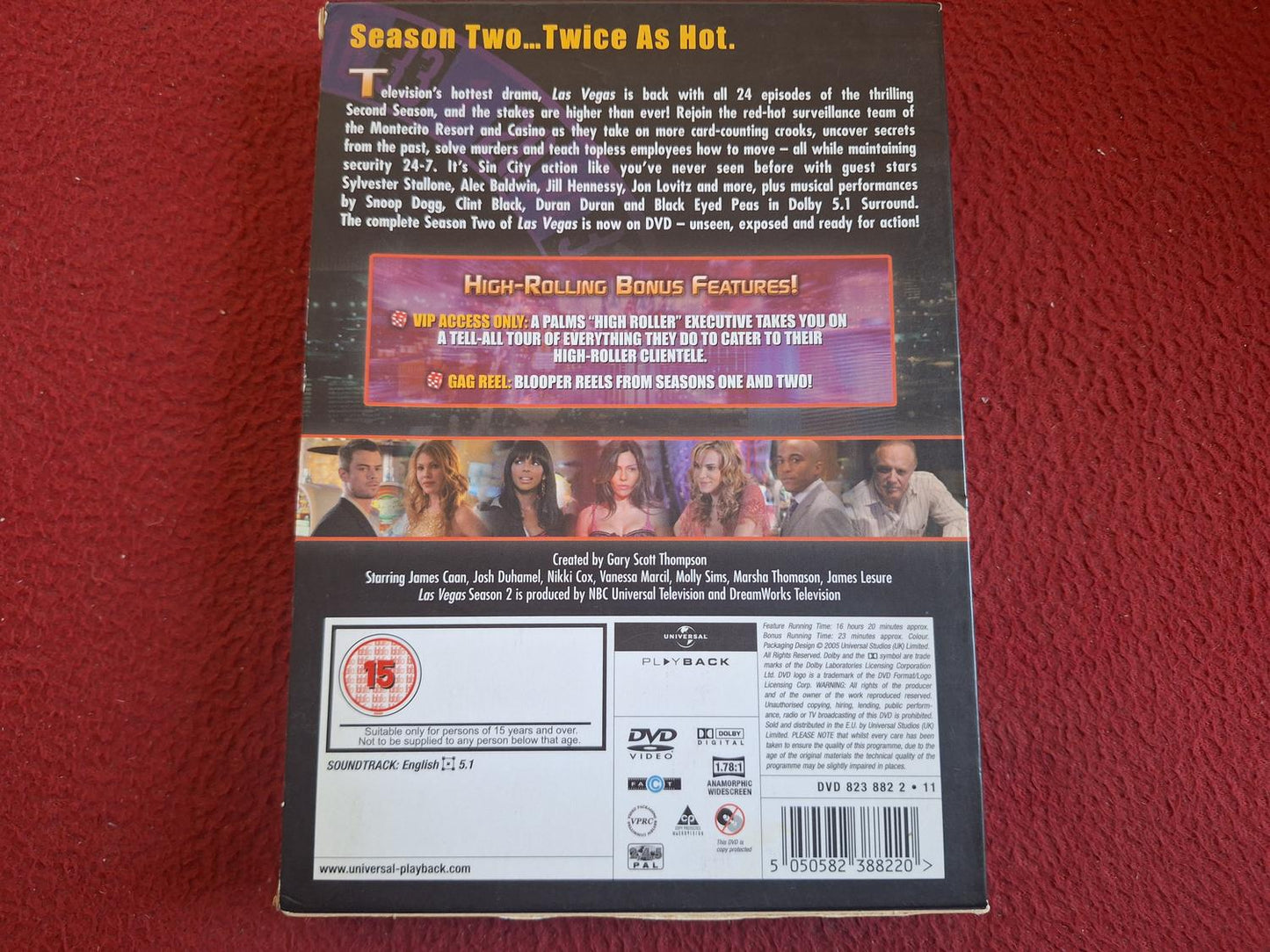 LAS VEGAS SEASON 2 BOX DVD