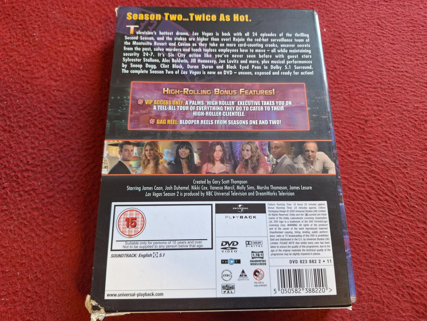 LAS VEGAS SEASON 2 BOX DVD